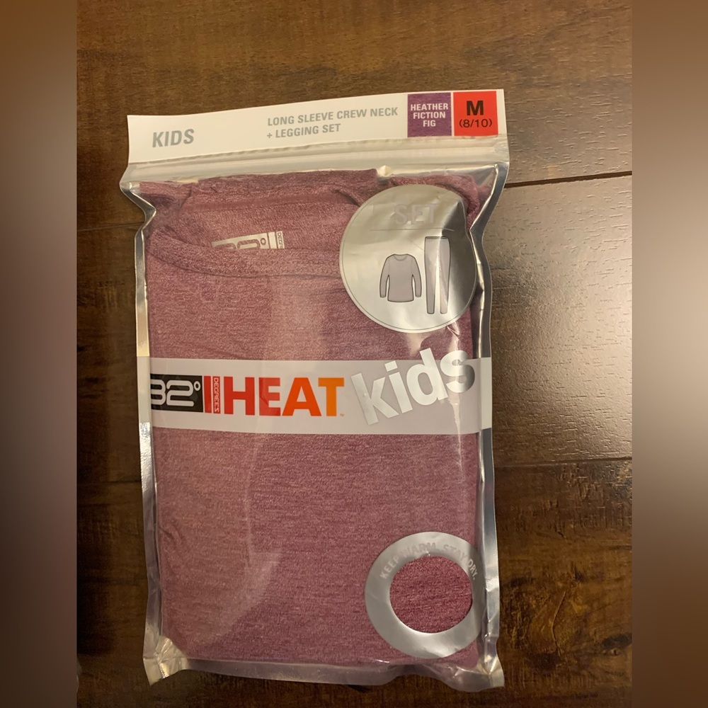 Girls thermal underwear set